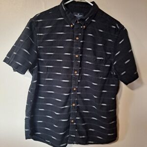 AMERICAN EAGLE Men's shirt Black and White